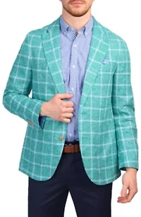 Yarn Dye Windowpane Sportcoat