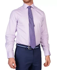 Birds Eye Long Sleeve Dress Shirt