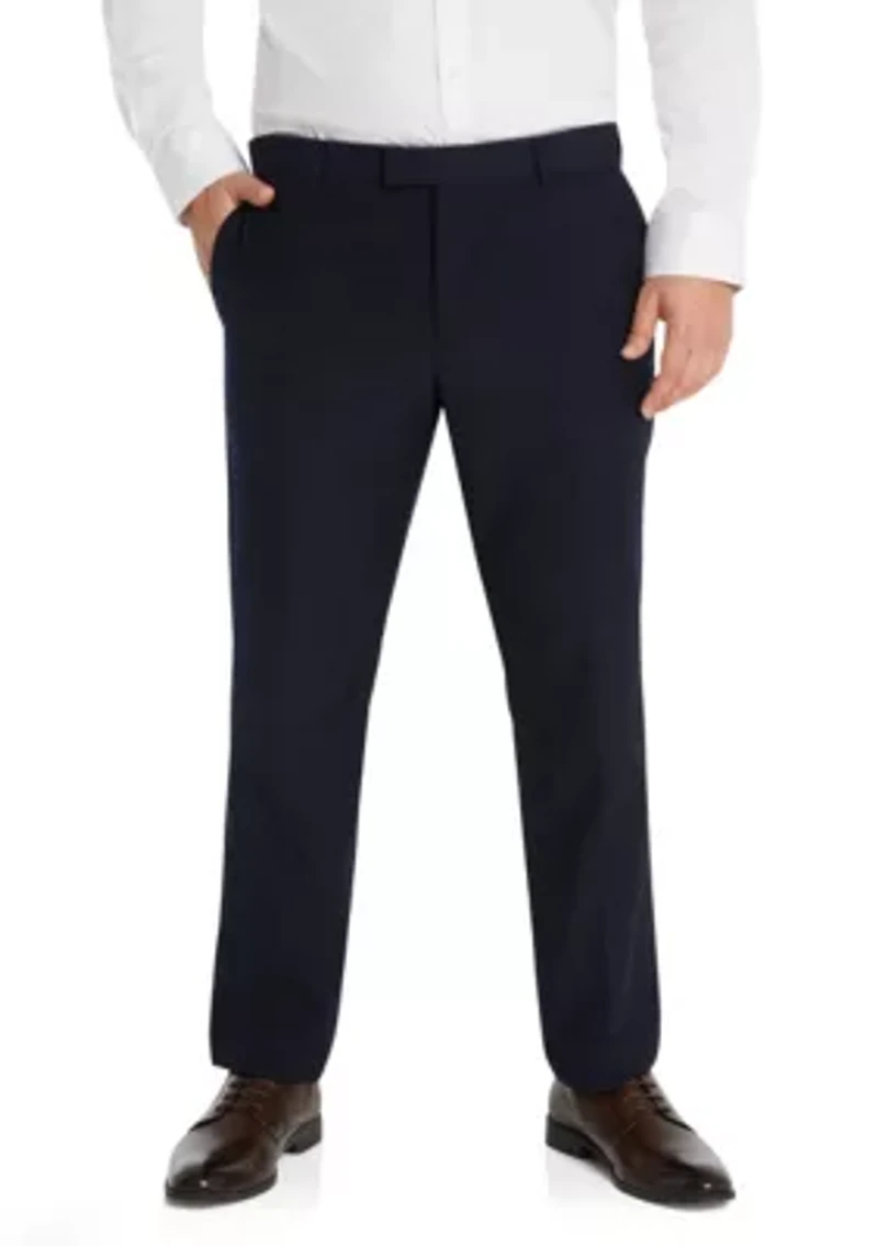 Big & Tall Raymond Slim Elastic Pant