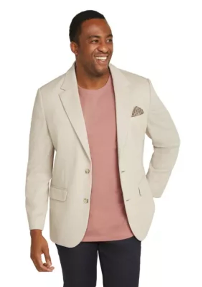 Big & Tall Charles Knit Stretch Blazer