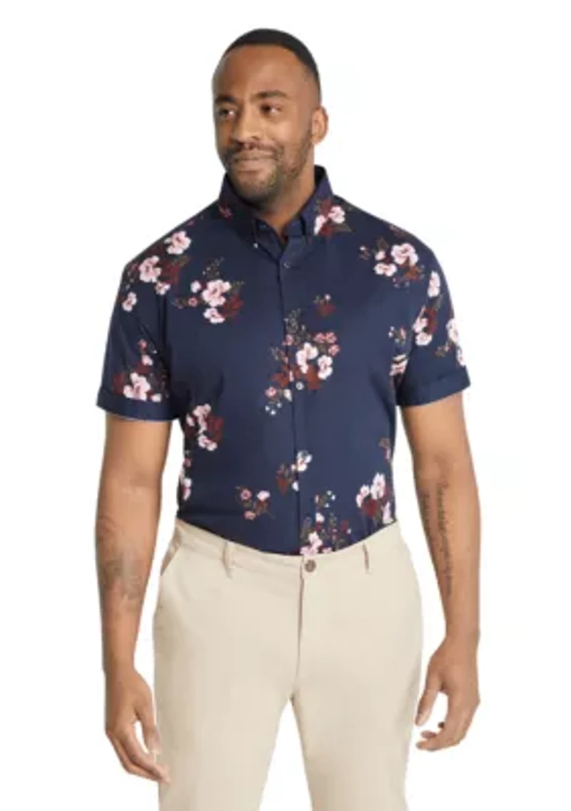 Big & Tall Johnny Bigg Mens Flint Stretch Shirt