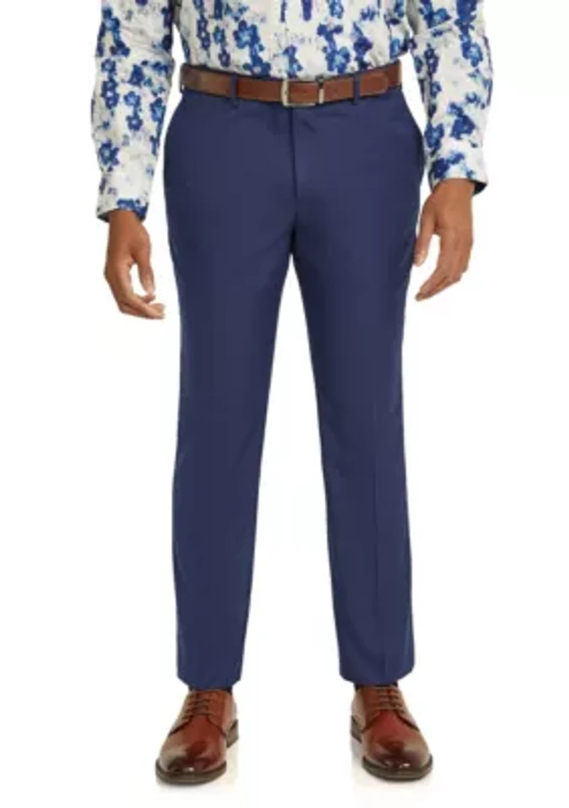 Big & Tall Bates Slim Dress Pant