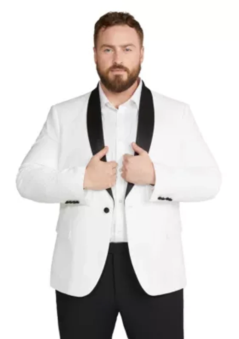 Big & Tall Pierce Tuxedo Suit Jacket