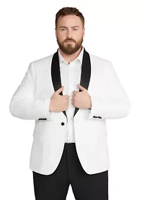 Big & Tall Pierce Tuxedo Suit Jacket