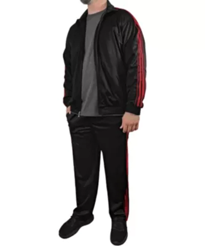 Men's Active Zip Up Jacket/Pant Set