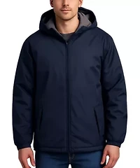 Fleeced Lined Hooded Parka