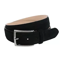 Armando Italian Suede 35mm Feathered Edge Belt