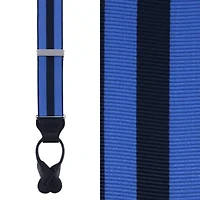 Balint 38MM Striped Non Stretch Grosgrain Ribbon Button End Braces