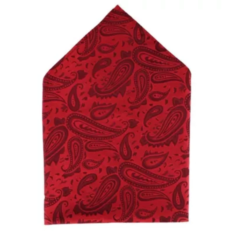Banbury Tone on Tone Paisley 12 Inch Silk Pocket Square