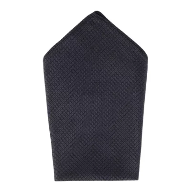 The Monte Bello Interlocked Silk 12 X 12 Pocket Square