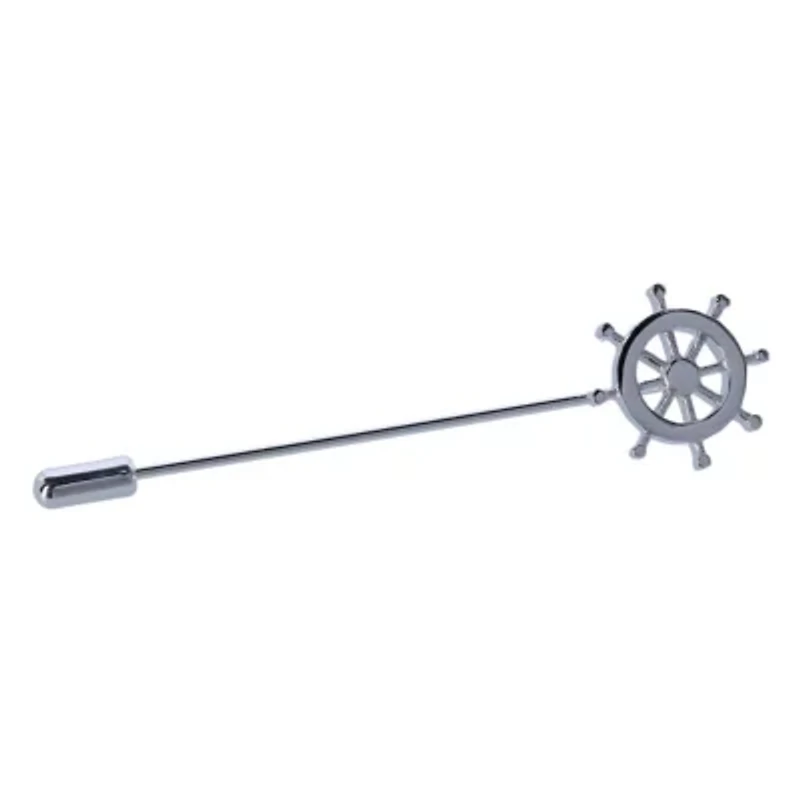 The Skipper Helm Novelty Lapel Pin