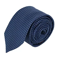 Big and Tall Arcane Storm Silk Novelty Neck Tie