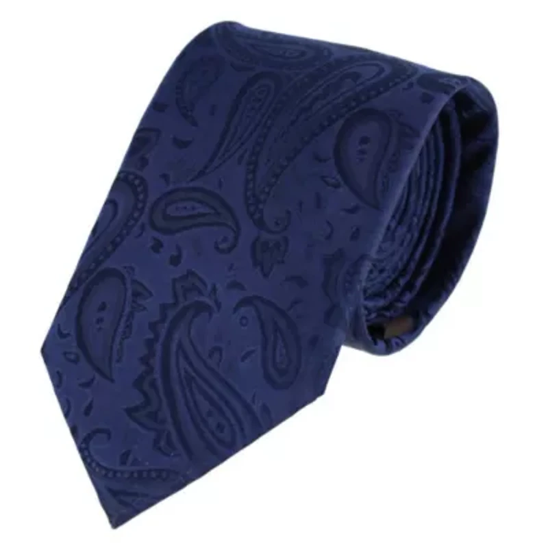 Banbury Tone on Tone Paisley Silk Necktie
