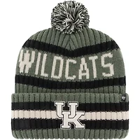 NCAA Kentucky Wildcats OHT Military Appreciation Bering Cuffed Knit Hat with Pom