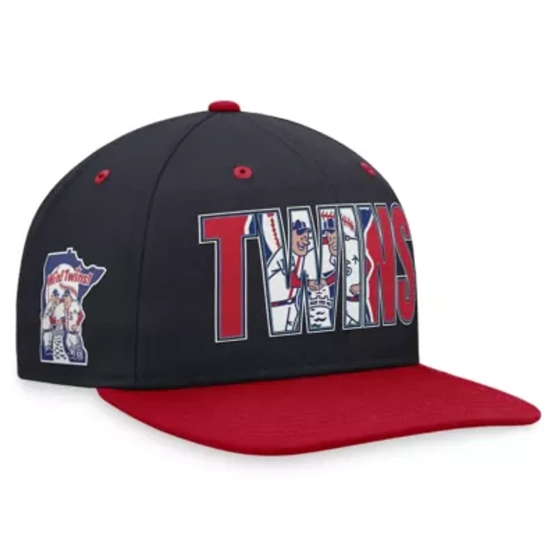 MLB Nike Minnesota Twins Cooperstown Collection Pro Snapback Hat