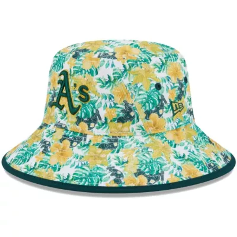 Oakland Athletics MLB Athletics Tropic Floral Bucket Hat