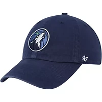 NBA Minnesota Timberwolves Alternate Logo Clean Up Adjustable Hat