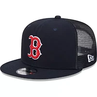 Boston Red Sox MLB Boston Sox Team Color Trucker 9FIFTY Snapback Hat
