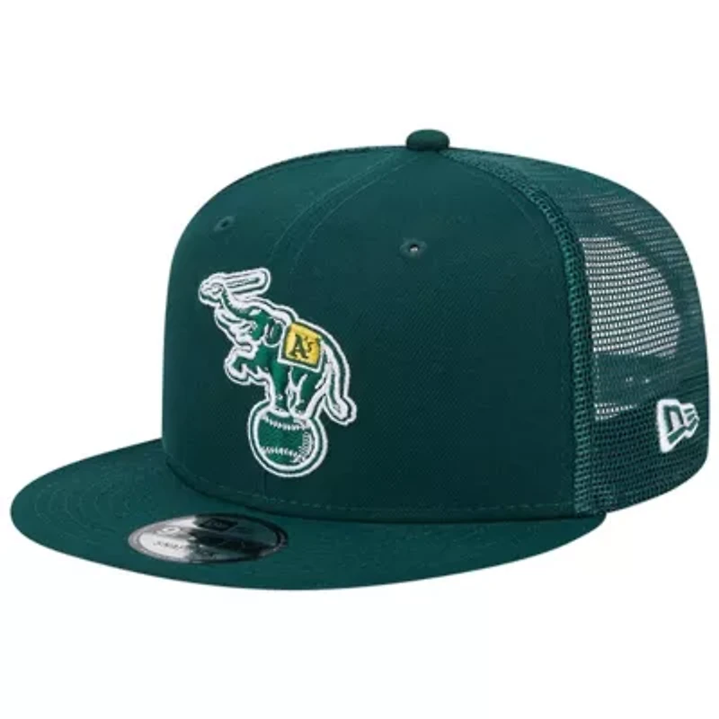 Oakland Athletics MLB Athletics Cooperstown Collection Team Color Trucker 9FIFTY Snapback Hat