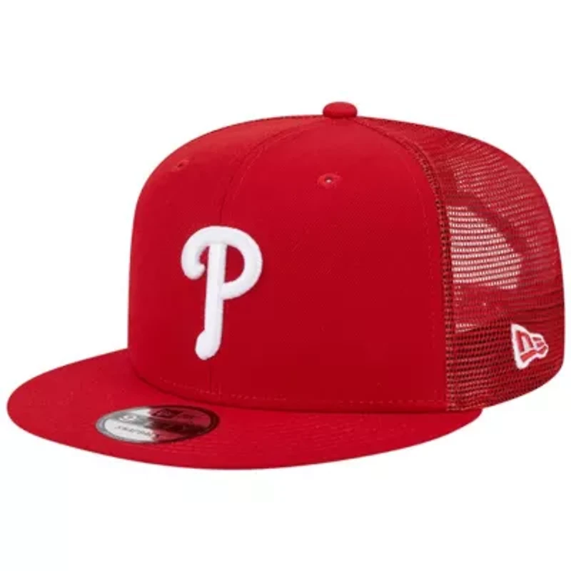 MLB Philadelphia Phillies Team Color Trucker 9FIFTY Snapback Hat