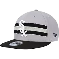 Chicago White Sox MLB Gray/Black Chicago Sox Band 9FIFTY Snapback Hat