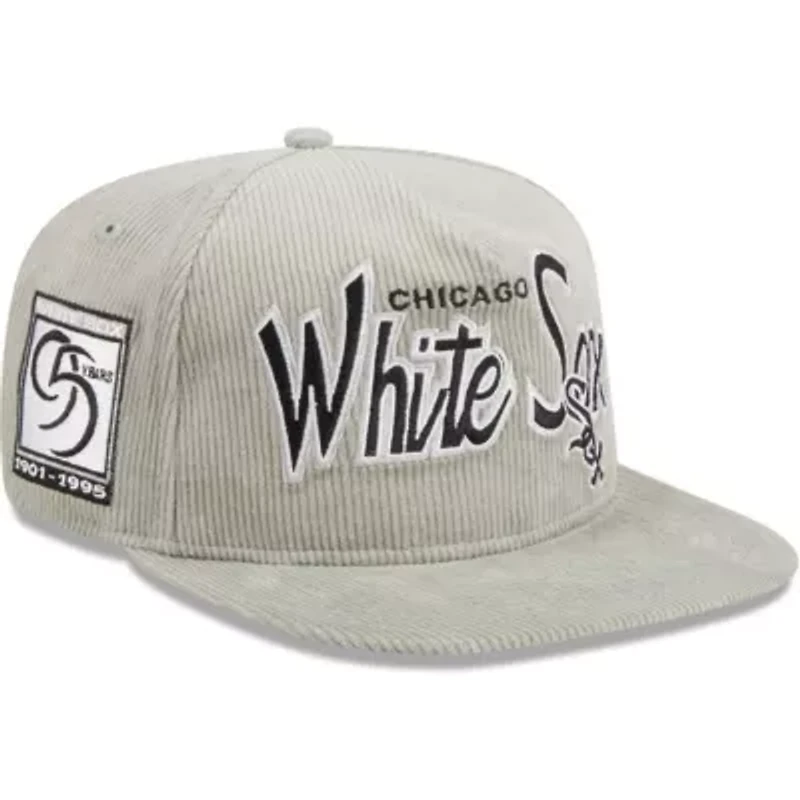 Chicago White Sox MLB Chicago Sox Corduroy Golfer Adjustable Hat