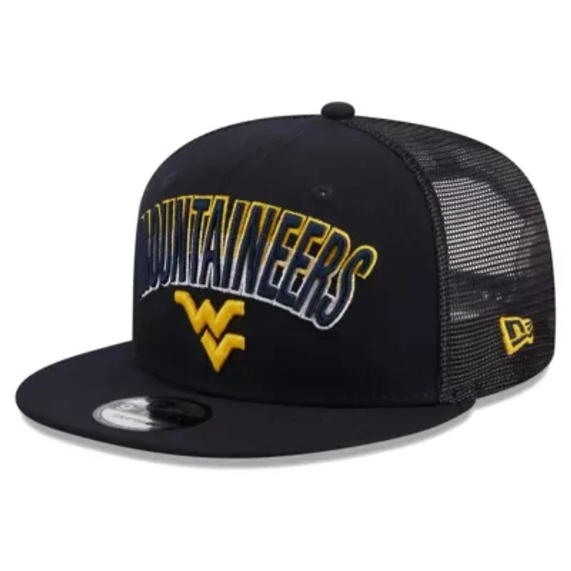 NCAA West Virginia Mountaineers Grade Trucker 9FIFTY Snapback Hat