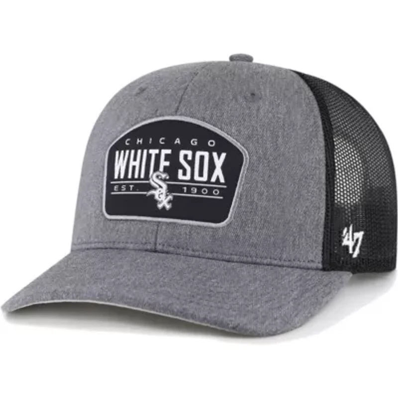 Chicago White Sox MLB Chicago Sox Slate Trucker Snapback Hat