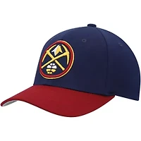 NBA Navy/Red Denver Nuggets MVP Team Two-Tone 2.0 Stretch-Snapback Hat