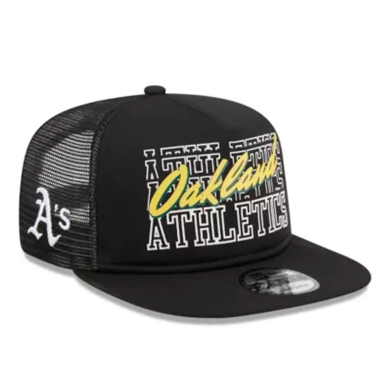 Cooperstown Teams Oakland Athletics Street Team A-Frame Trucker 9FIFTY Snapback Hat