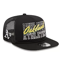 Cooperstown Teams Oakland Athletics Street Team A-Frame Trucker 9FIFTY Snapback Hat