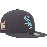 Chicago White Sox MLB Print Undervisor 59FIFTY Fitted Hat