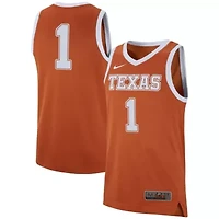 NCAA Nike #1 Burnt Texas Longhorns Replica Jersey