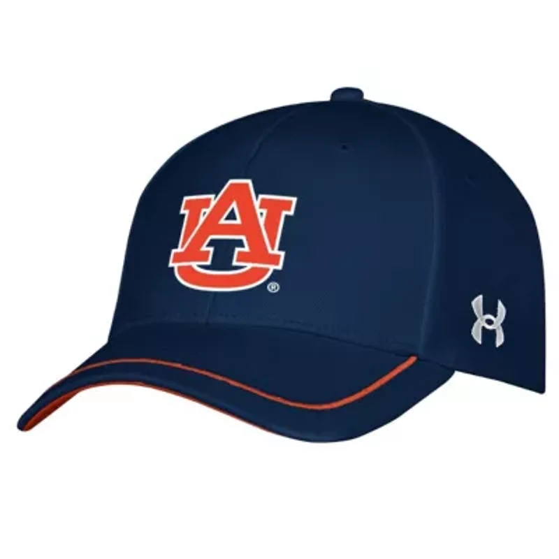 NCAA Under Armour Auburn Tigers Iso-Chill Blitzing Accent Flex Hat
