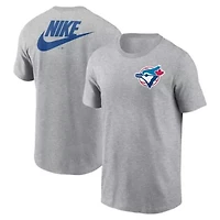 Toronto Blue Jays MLB Nike Cooperstown Collection Large Logo 2-Hit T-Shirt