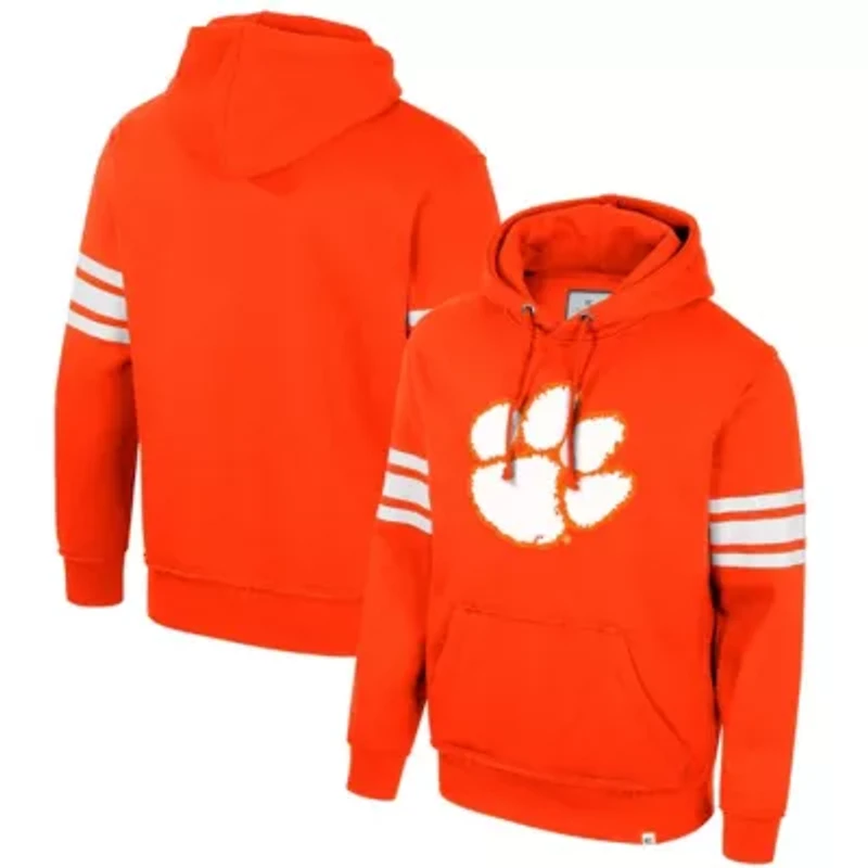 NCAA Clemson Tigers Saluting Pullover Hoodie