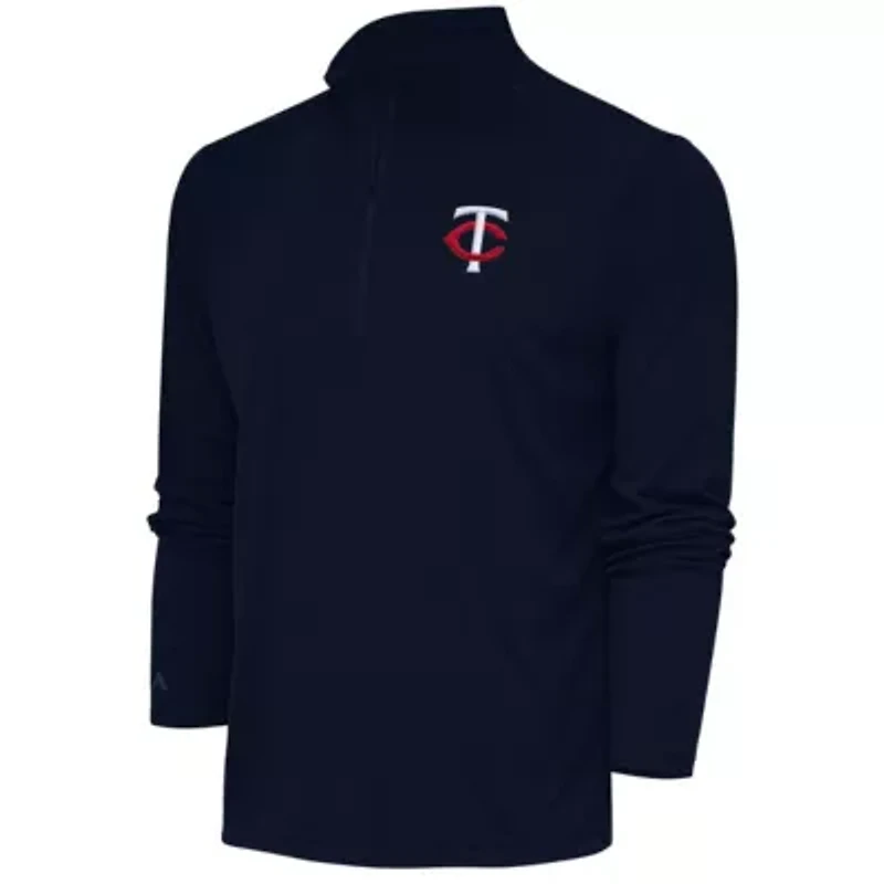 MLB Minnesota Twins Tribute Quarter-Zip Pullover Top