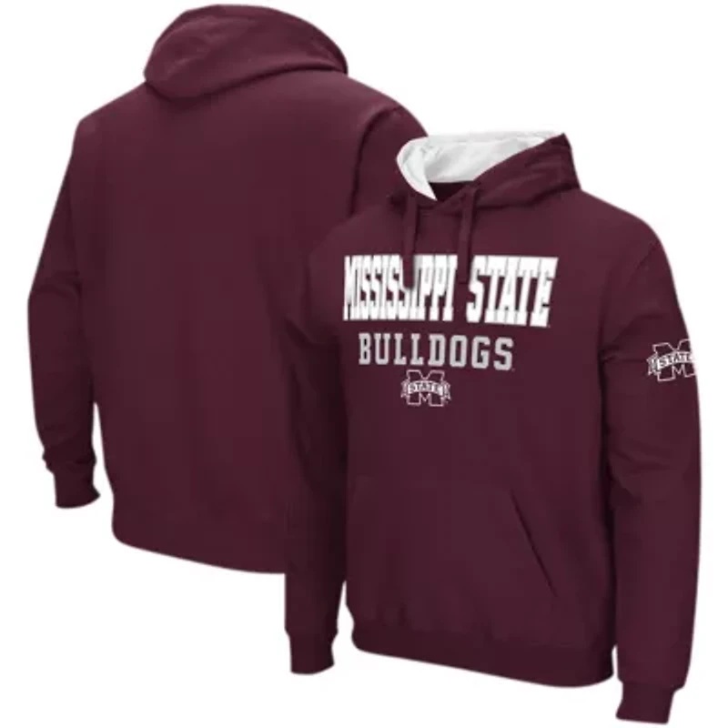 NCAA Mississippi State Bulldogs Sunrise Pullover Hoodie