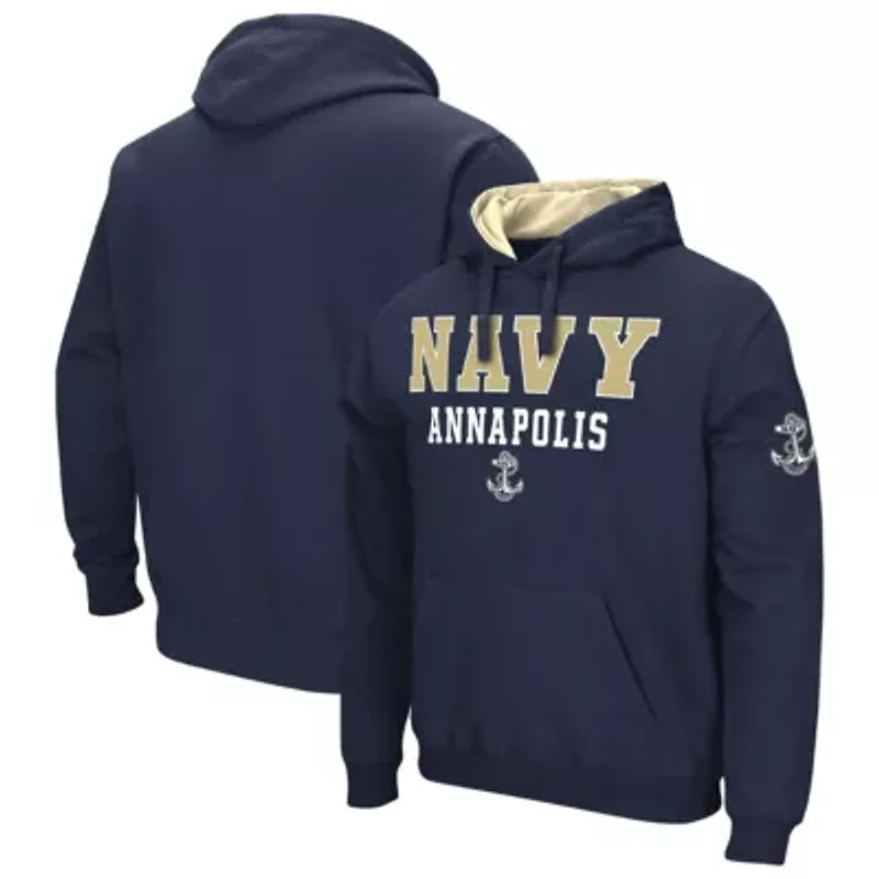 Navy Midshipmen NCAA Sunrise Pullover Hoodie