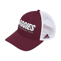 NCAA Texas A&M Aggies Mascot Block Letter Slouch Trucker Adjustable Hat