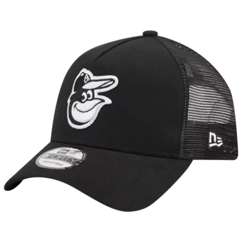 MLB Baltimore Orioles A-Frame 9FORTY Trucker Adjustable Hat