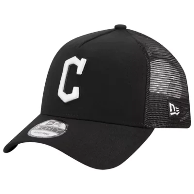 MLB Cleveland Guardians A-Frame 9FORTY Trucker Adjustable Hat