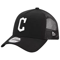 MLB Cleveland Guardians A-Frame 9FORTY Trucker Adjustable Hat