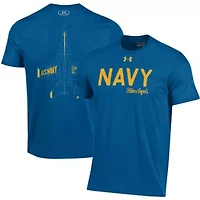 Navy Midshipmen NCAA Under Armour Angels T-Shirt