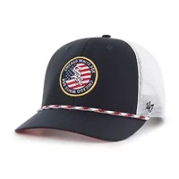 MLB Chicago Sox Union Patch Trucker Adjustable Hat