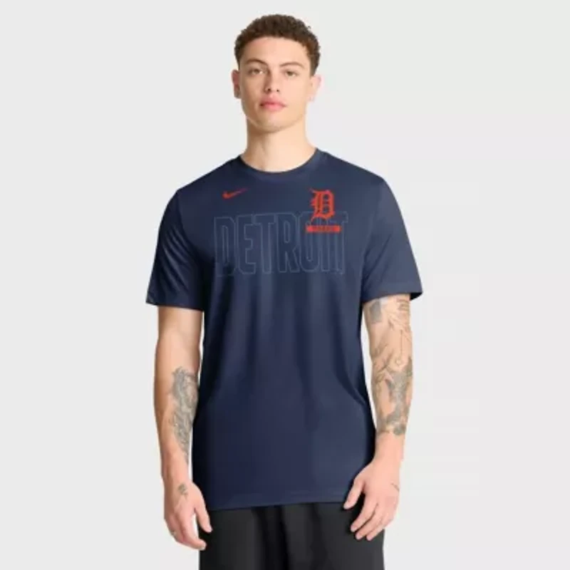 MLB Nike Detroit Tigers Knockout Team Legend Dri-FIT T-Shirt