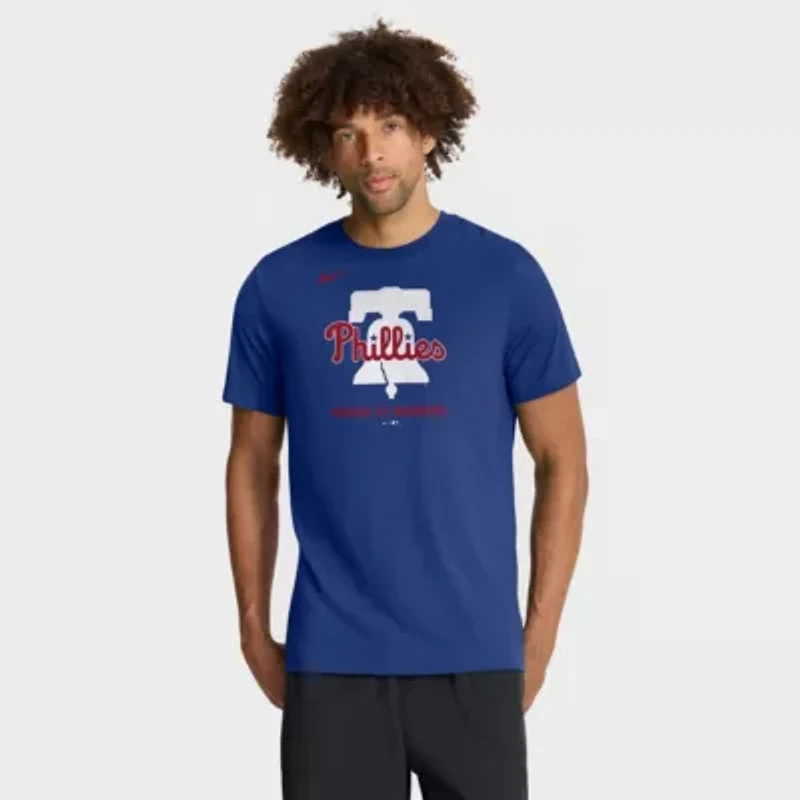 MLB Nike Philadelphia Phillies Tri-Blend Logo T-Shirt
