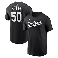 MLB Nike Mookie Betts Los Angeles Dodgers Name & Number T-Shirt