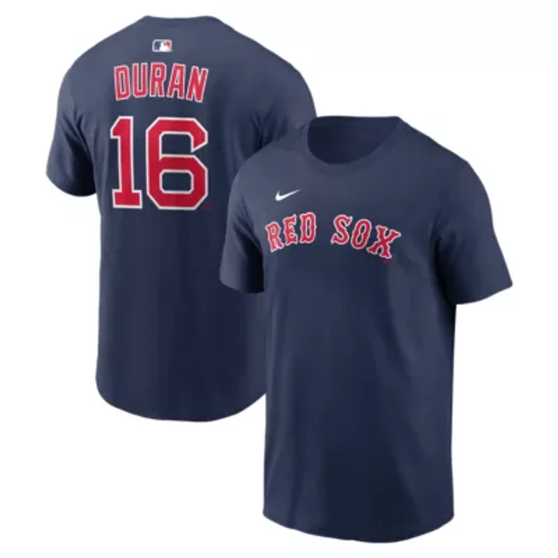 Boston Red Sox MLB Nike Jarren Duran Home Name & Number T-Shirt