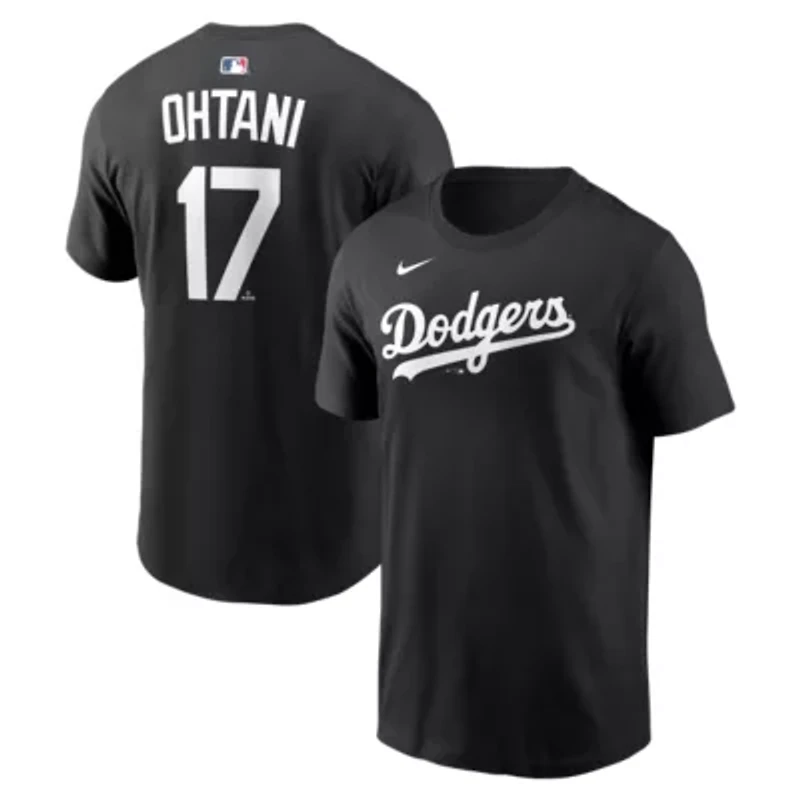 MLB Nike Shohei Ohtani Los Angeles Dodgers Name & Number T-Shirt